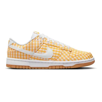 Nike Dunk Low "Yellow Gingham" Wmns - Damskie - Trampki Nike - Żółty - DZ2777-700 - Rozmiar: