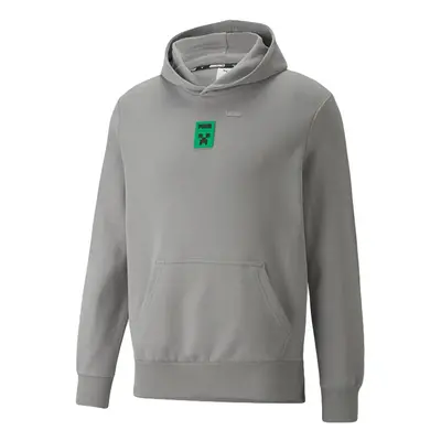 Puma x MINECRAFT Men's - Męskie - Bluza Puma - Biały - 534376_76 - Rozmiar: