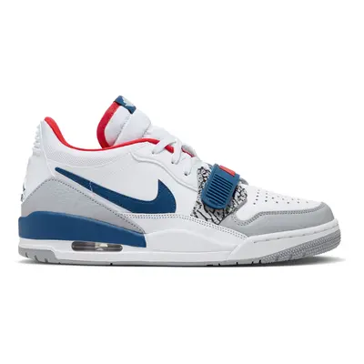 Air Jordan Legacy Low "Low True Blue" - Męskie - Trampki Jordan - Biały - CD7069-104 - Rozmiar: