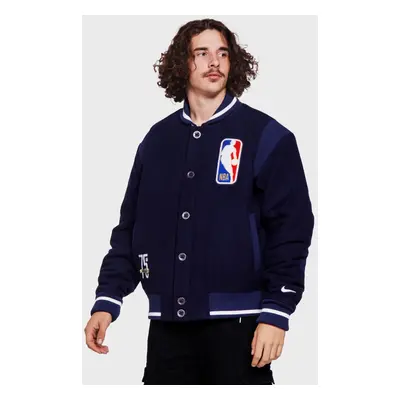 Nike Team Courtside Destroyer Jacket - Męskie - Kurtka Nike - Niebieski - DB1227-419 - Rozmiar: