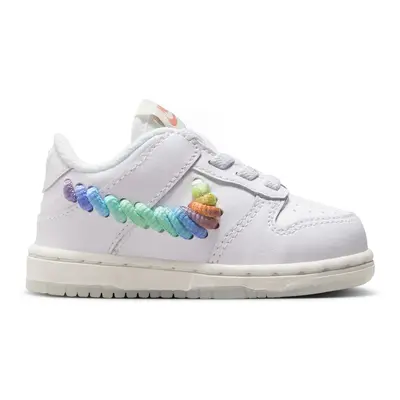 Nike Dunk Low SE "Terra Blush" (TD) - Dziecięce - Trampki Nike - Biały - FQ1924-100 - Rozmiar: