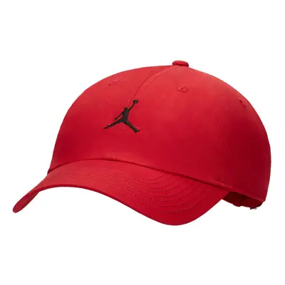 Jordan Club Adjustable Unstructured Cap Gym Red - Unisex - Czapka Jordan - Czerwony - FD5185-687