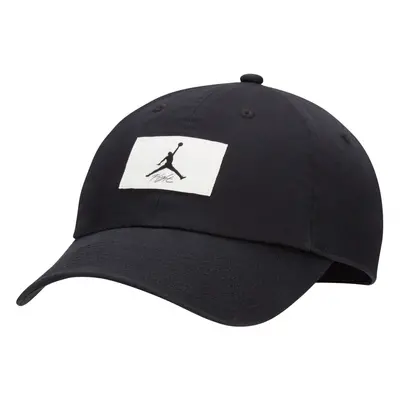 Jordan Club Cap Adjustable Hat Black/Sail - Unisex - Czapka Jordan - Czarny - FD5181-010 - Rozmi