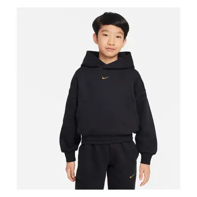 Nike Culture Of Basketball Big Kids' Oversized Pullover Hoodie - Dziecięce - Bluza Nike - Czarny