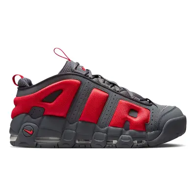 Nike Air More Uptempo Low "Dark Grey Light Crimson" - Męskie - Trampki Nike - Szary - FZ3055-002