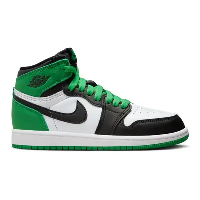 Air Jordan Retro High OG "Lucky Green" (PS) - Dziecięce - Trampki Jordan - Czarny - FD1412-031 -