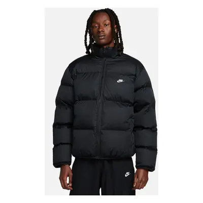 Nike Sportswear Club Puffer Jacket Black - Męskie - Kurtka Nike - Czarny - FB7368-010 - Rozmiar: