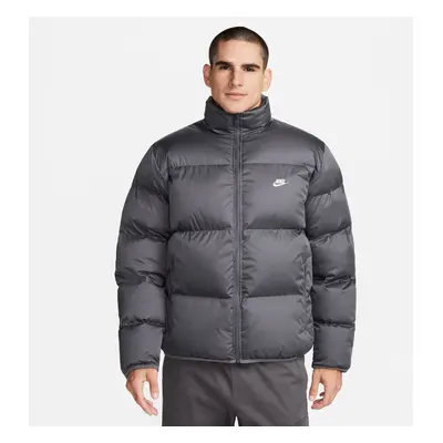 Nike Sportswear Club Puffer Jacket Iron Grey - Męskie - Kurtka Nike - Szary - FB7368-068 - Rozmi