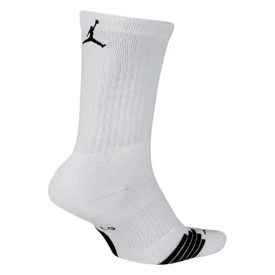 air jordan nba u crew socks - Unisex - Skarpety Nike - Biały - SX7589-101 - Rozmiar: