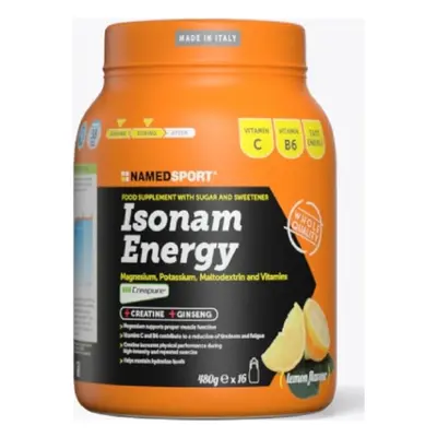 NAMEDSPORT napój - ISONAM ENERGY LEMON 480g