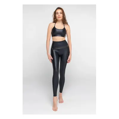 ATHLEEYA legginsy - FASHION SHINE - czarny