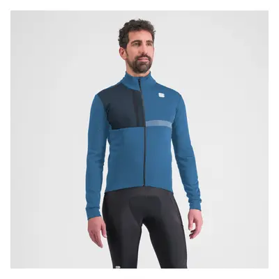 SPORTFUL Kolarska ocieplana kurtka - GIARA SOFTSHELL - niebieski