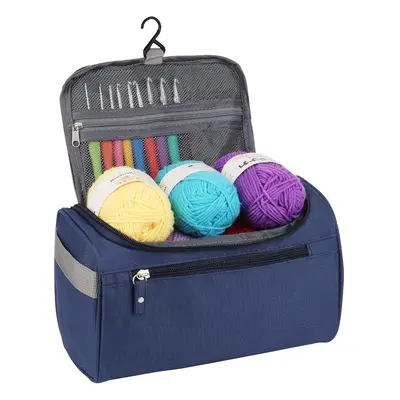 Zestaw do szydełkowania w wiszącej torbie