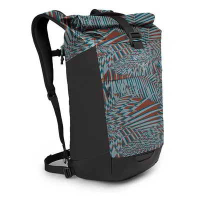 Osprey Transporter Roll Top Palm Leaf Glitch Print