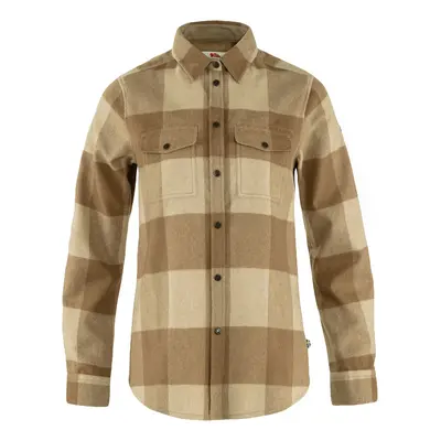 Fjällräven Canada Shirt LS W Brown-Light Beige