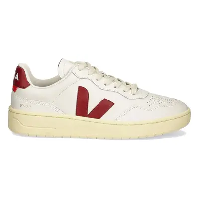 Veja V-90 Leather Ext White Marsala