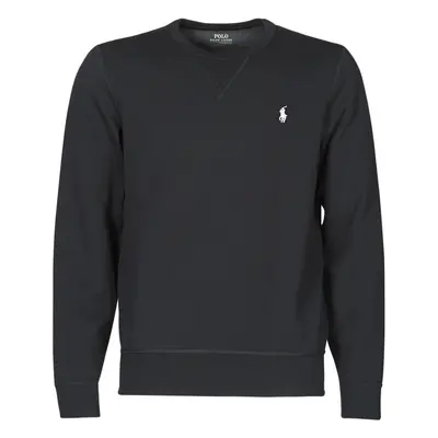 Polo Ralph Lauren SWEATSHIRT COL ROND EN JOGGING DOUBLE KNIT TECH LOGO PONY PLAYER Bluzy Czarny