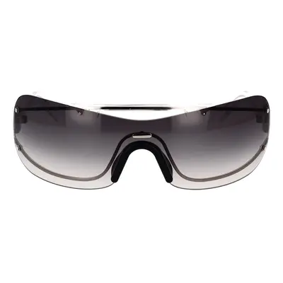 Off-White Occhiali da Sole Big Wharf okulary przeciwsłoneczne Srebrny