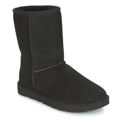 UGG CLASSIC SHORT II Buty Czarny