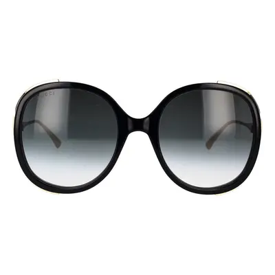 Gucci Occhiali da Sole GG0226S okulary przeciwsłoneczne Czarny