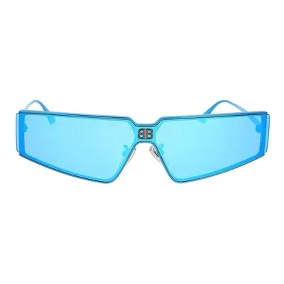 Balenciaga Occhiali da Sole BB0192S okulary przeciwsłoneczne Niebieski
