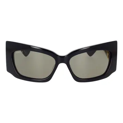Gucci Occhiali da Sole GG1412S okulary przeciwsłoneczne Czarny