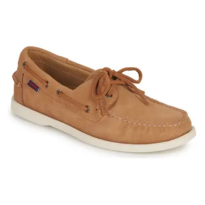 Sebago PORTLAND FLESH OUT Buty żeglarskie Brązowy