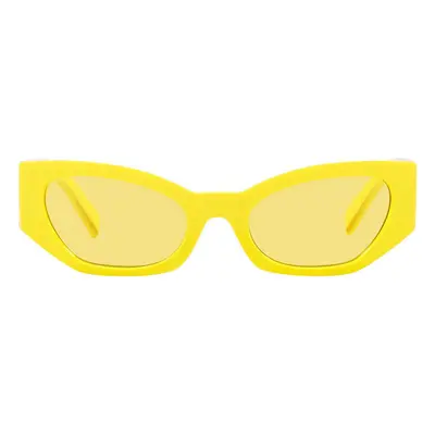 D&G Occhiali da Sole Dolce Gabbana DG6186 okulary przeciwsłoneczne Żółty
