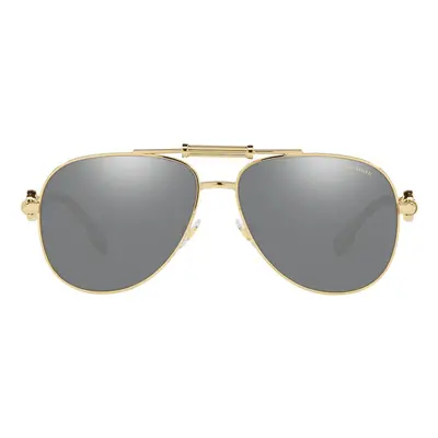 Versace Occhiali da Sole VE2236 1002Z3 Polarizzati okulary przeciwsłoneczne Złoty