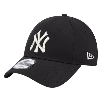 New-Era New York Yankees Metallic Logo Cap Czapki z daszkiem Czarny