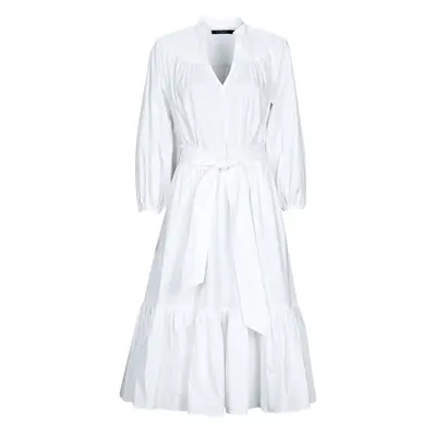 Lauren Ralph Lauren VRATESKA Sukienki długie Biały