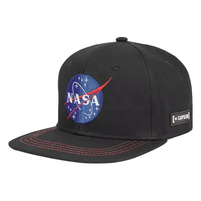 Capslab Space Mission NASA Snapback Cap Czapki z daszkiem Czarny