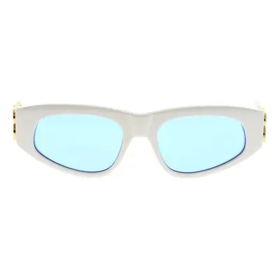Balenciaga Occhiali da Sole BB0095S okulary przeciwsłoneczne Biały