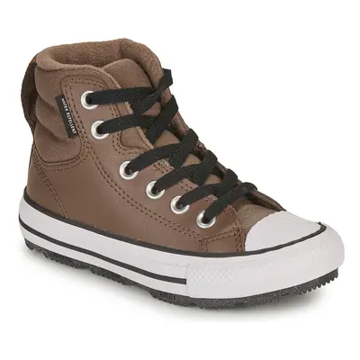 Converse CHUCK TAYLOR ALL STAR BERKSHIRE BOOT FLEECE LINED Buty Dziecko Brązowy