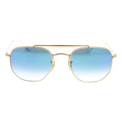 Ray-ban Occhiali da Sole The Marshal RB3648 001/3F okulary przeciwsłoneczne Złoty