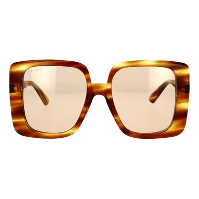 Gucci Occhiali da Sole GG1314S okulary przeciwsłoneczne Brązowy