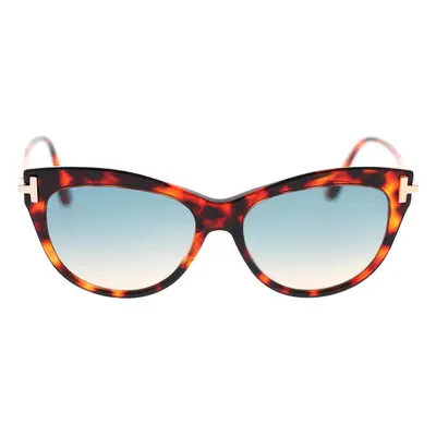 Tom Ford Occhiali da Sole Kira FT0821 55P okulary przeciwsłoneczne Brązowy