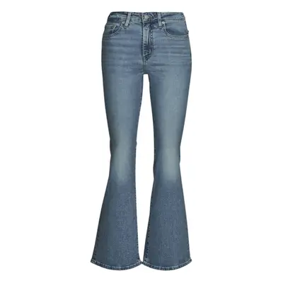 Levis HR FLARE Jeans flare / rozszerzane Niebieski