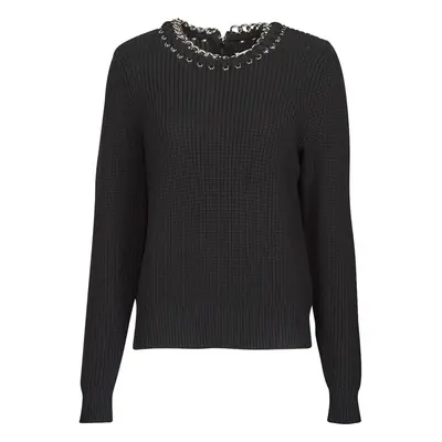 MICHAEL Michael Kors CHAIN NK SWEATER Swetry Czarny