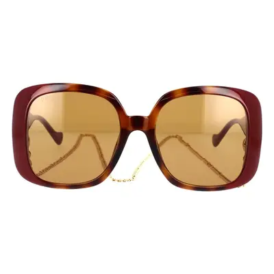 Gucci Occhiali da Sole GG1029SA okulary przeciwsłoneczne Bordeaux