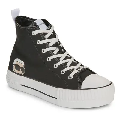 Karl Lagerfeld KAMPUS MAX Karl NFT Hi Lace Buty Czarny