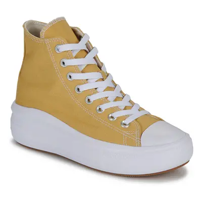 Converse CHUCK TAYLOR ALL STAR MOVE PLATFORM SEASONAL COLOR Buty Żółty