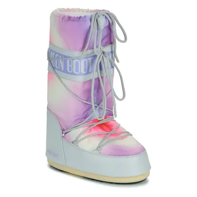 Moon Boot MB ICON TIE DYE Śniegowce Fioletowy
