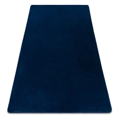 Rugsx Dywan POSH Shaggy navy granat, gruby, pluszowy, Dywany Niebieski