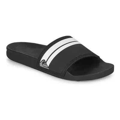 Quiksilver RIVI SLIDE Klapki Czarny