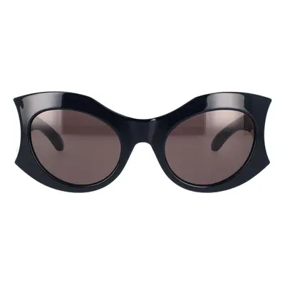 Balenciaga Occhiali da Sole Hourglass Round BB0256S okulary przeciwsłoneczne Czarny