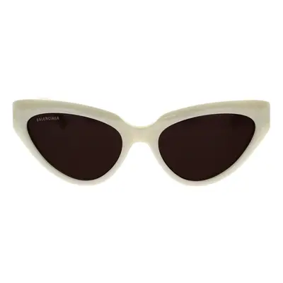 Balenciaga Occhiali da Sole BB0270S okulary przeciwsłoneczne Biały
