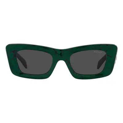 Prada Occhiali da Sole PR13ZS 16D5S0 okulary przeciwsłoneczne Zielony