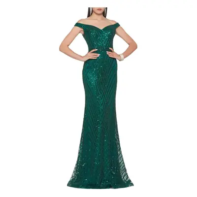 Impero Couture MH1322 Sukienki krótkie Zielony