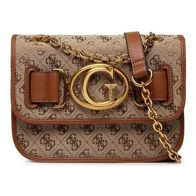 Guess AILEEN CROSSBODY FLAP Torby na ramię Beżowy